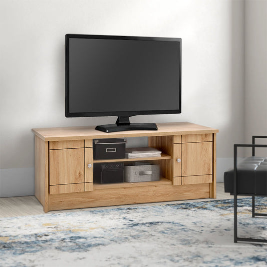 Έπιπλο τηλεόρασης Baxter Megapap χρώμα sonoma 121x39,5x51εκ. - Hippiehome.gr