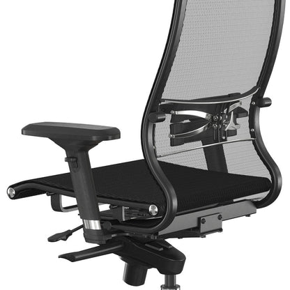 Samurai L2-9D Megapap ergonomic office chair with TS Mesh fabric color black 69x70x125/135cm.