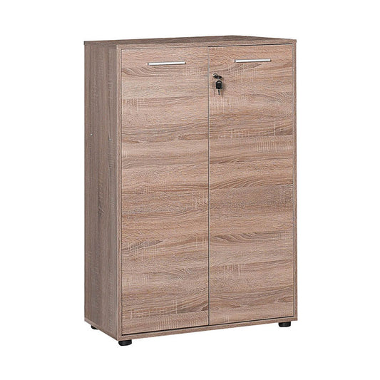 Ντουλάπι - παπουτσοθήκη 9 ζεύγων New York Megapap δίφυλλο σε χρώμα latte 72x34x109εκ. - Hippiehome.gr