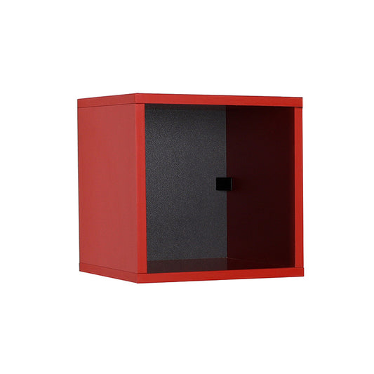 Βιβλιοθήκη στοιβαζόμενη Flat Megapap σε χρώμα κόκκινο 33x19x33εκ. - Hippiehome.gr