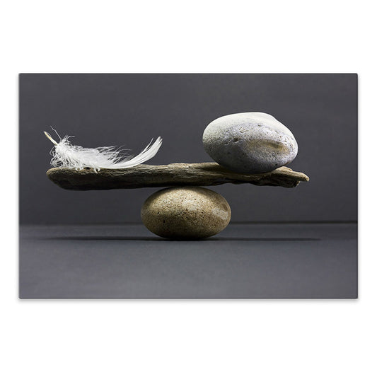 Πίνακας σε καμβά "Balance" Megapap ψηφιακής εκτύπωσης 100x70x3εκ. - Hippiehome.gr