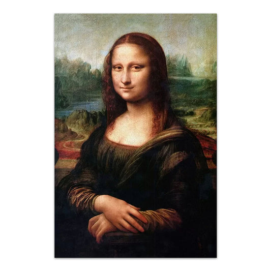 Πίνακας σε καμβά "Mona Lisa" Megapap ψηφιακής εκτύπωσης 70x100x3εκ. - Hippiehome.gr