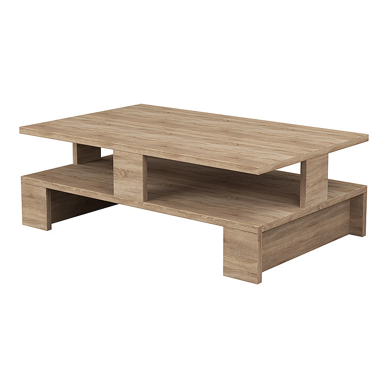 Τραπεζάκι σαλονιού Mansu Megapap μελαμίνης χρώμα φυσικό οξιάς 80x50x27εκ. - Hippiehome.gr