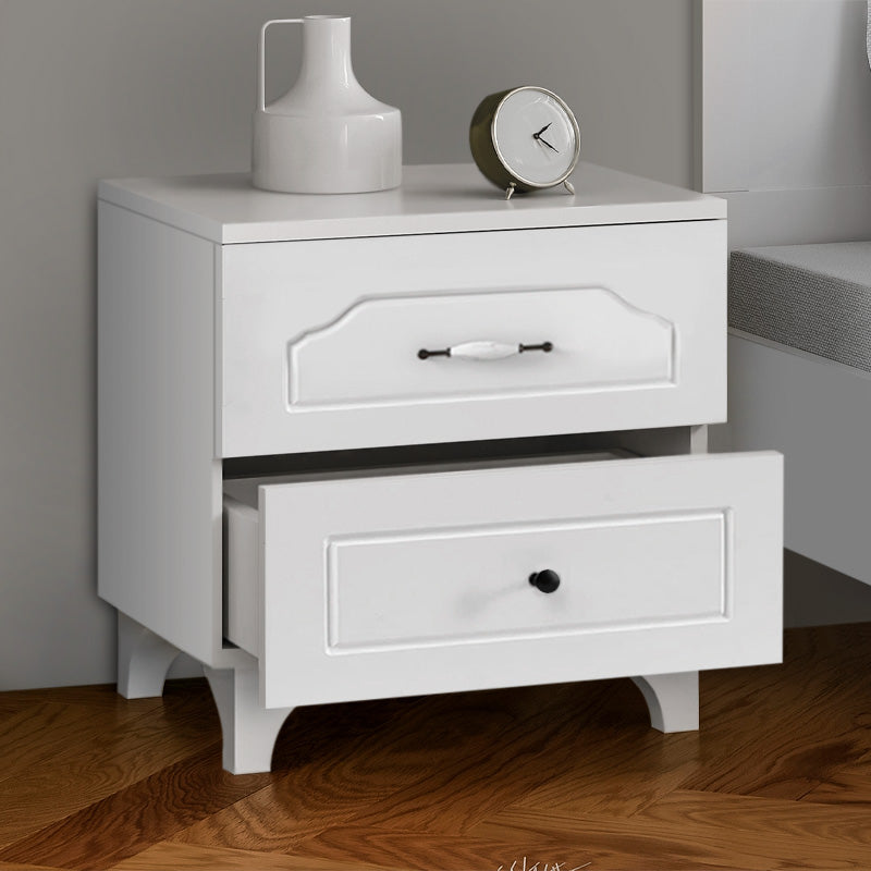 Assos Megapap bedside table color white 45x42x55cm.