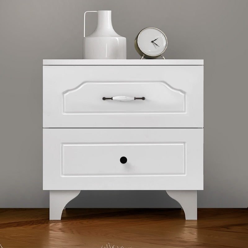 Assos Megapap bedside table color white 45x42x55cm.