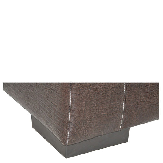 Καναπές Κρεβάτι Τριθέσιος MARTINI Καφέ PU 225x87x90cm - Hippiehome.gr