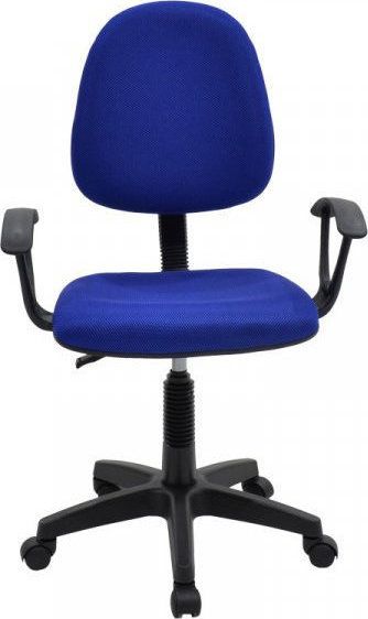 Καρέκλα Γραφείου ΔΑΦΝΗ Μπλε Ύφασμα 55x48x82-94cm - Hippiehome.gr