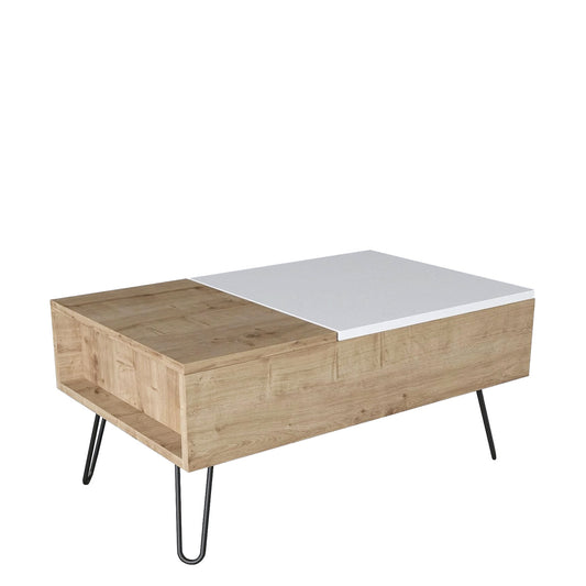 Τραπεζάκι Σαλονιού Limnos 80x50x39cm - Hippiehome.gr