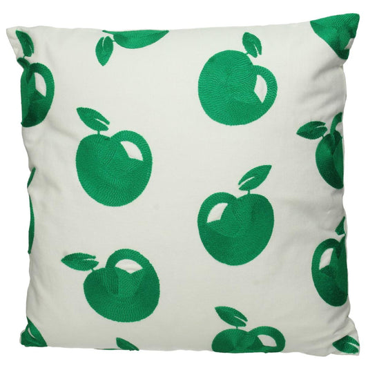 Μαξιλάρι Μήλο Πράσινο Βαμβακερό 45x45cm - Hippie Home 