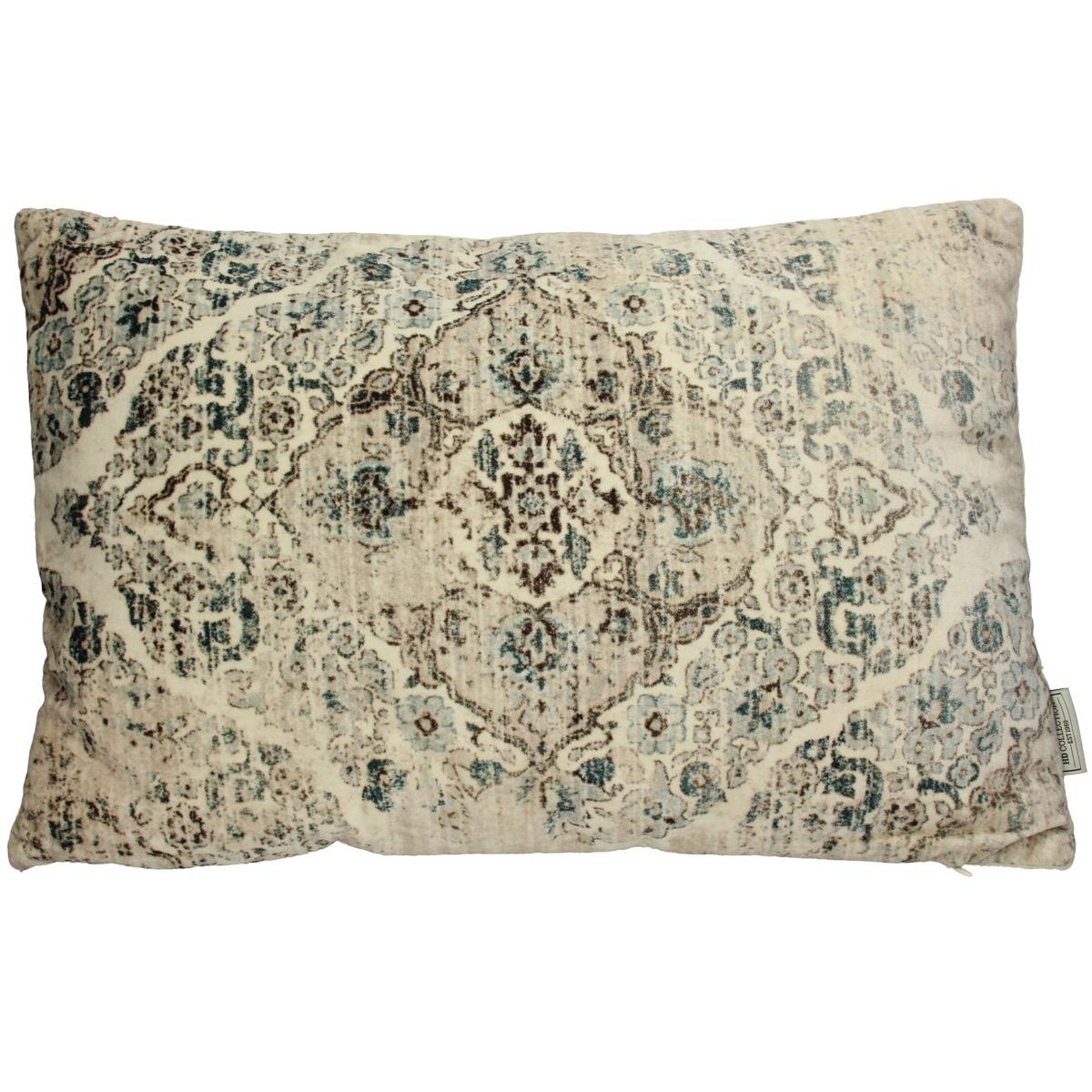 Μαξιλάρι Vintage Μπεζ Βελούδο 40x60cm - Hippie Home 