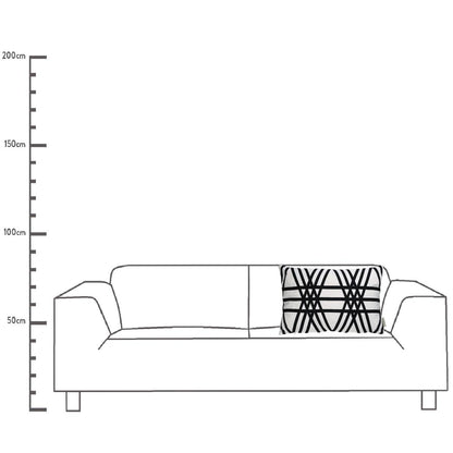 Μαξιλάρι Πολύχρωμο Βαμβακερό 40x60cm - Hippie Home 